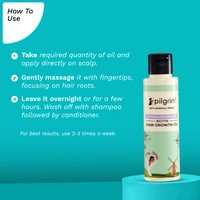 Pilgrim Spanish Rosemary & Biotin Hair Growth Oil 100ml | Stimulates Hair Growth, Strengthens Roots, and Promotes Thick, Healthy Hair.
