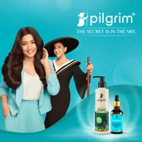 Pilgrim Spanish Rosemary Essential Oil - 10ml |  Rosemary essential oil for hair growth |  Improves Scalp Health | Reduces Hair Fall | Strengthens Hair | Chemical Free | For All Hair Types