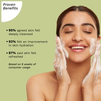 Pilgrim Spanish Squalane Foaming Face Wash - 120ml |  Sulfate-Free, Moisture-Rich Cleanser | Hydrating Cleanser for Soft, Radiant Skin  | Deep Cleansing & Moisturizing | Non-Drying |  Refreshing Cleanser for Glowing Skin