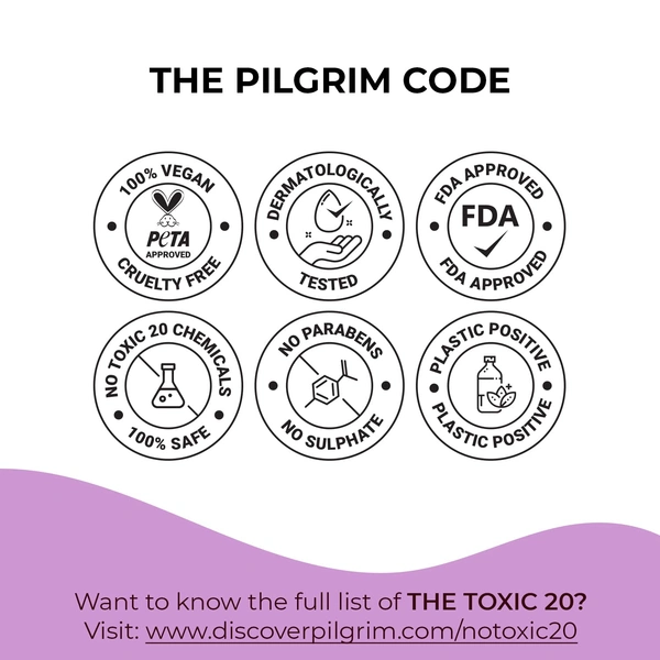 Pilgrim Squalane Blueberry Lip Scrub - 8g | With Sugar & Shea Butter | Smooth & Soft Lips | Deep Hydration |  Exfoliate & Nourish Lips | Moisturizing Lips | Lip Scrub for Dark Lips