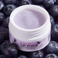 Pilgrim Squalane Blueberry Lip Scrub - 8g | With Sugar & Shea Butter | Smooth & Soft Lips | Deep Hydration |  Exfoliate & Nourish Lips | Moisturizing Lips | Lip Scrub for Dark Lips