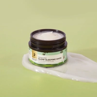 Pilgrim Sleeping Mask Squalane Glow, 50.0gm | Hydrates Deeply, Enhances Skin�s Natural Glow, and Repairs Overnight for Radiant, Refreshed Skin.