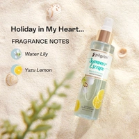 Pilgrim Summer Escape Body Mist - 150 ml  | With White Lily & Yuzu Lemon | Long-Lasting Scent |  Romance perfume for women | Body Mist for Women | Designed in France