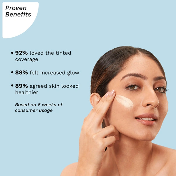 Pilgrim White Lotus Day Cream SPF 50 (PA+++) with Camellia & Yugdugu, 100gm | Protects Against UV Rays, Hydrates Skin, and Improves Skin Tone for a Radiant Finish.