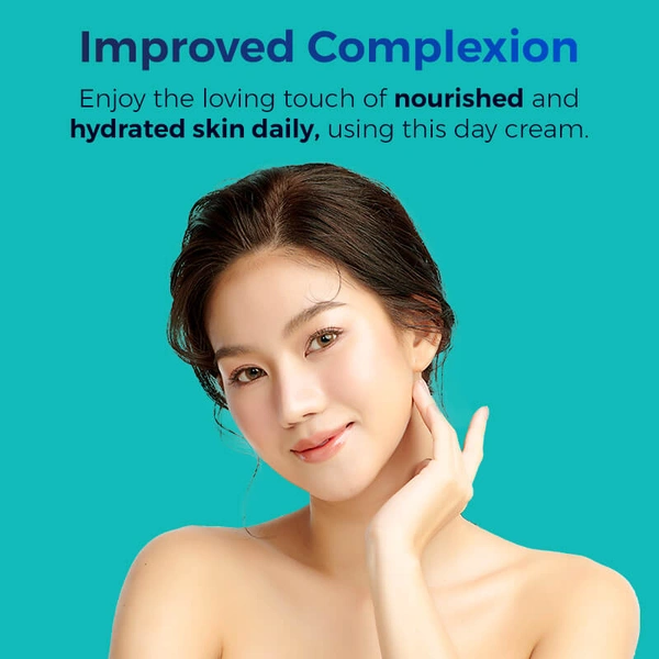 Pilgrim White Lotus Day Cream SPF 50 (PA+++) with Camellia & Yugdugu, 100gm | Protects Against UV Rays, Hydrates Skin, and Improves Skin Tone for a Radiant Finish.