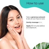 Pilgrim White lotus Sunscreen Serum -30 ml SPF 50 PA+++ | with Hyaluronic acid & CICA |  Broad-Spectrum Sun Protection | No white cast | Oil & Silicon free | Non-greasy | Lightweight  | UVA and UVB protection | Korean skin care | For All skin types