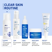 Plum 1% Encapsulated Salicylic Acid Foaming Face Wash 110ml | Fights Acne, Blackheads & Breakouts | With Glycolic Acid & Fruit AHAs | All Skin Types | Creamy Cleanser