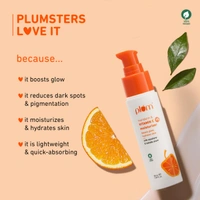Plum 3% Vitamin C Moisturizer 50ml with Mandarin | Brightening Face Cream for Glowing Skin | Reduces Hyperpigmentation, Dullness & Uneven Skin Tone | Vegan & Fragrance-Free