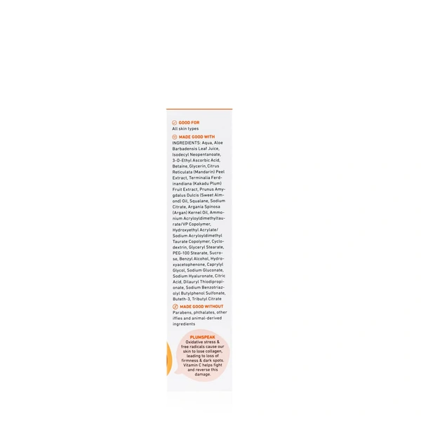Plum 3% Vitamin C Moisturizer 50ml with Mandarin | Brightening Face Cream for Glowing Skin | Reduces Hyperpigmentation, Dullness & Uneven Skin Tone | Vegan & Fragrance-Free