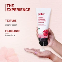 Plum All Hair Hibiscus & Ceramides Conditioner 175gm | Nourishing & Strengthening Conditioner with Shea Butter | Smoothens Hair, Prevents Split Ends | 100% Vegan & Cruelty-Free