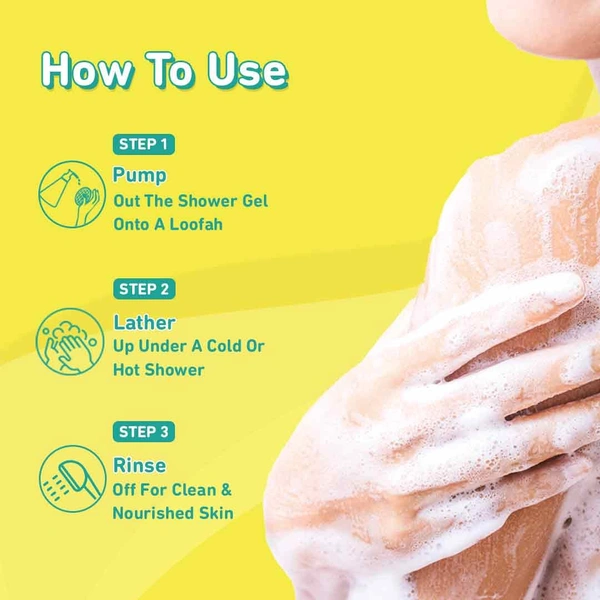 Plum Body Lovin Hawaiian Rumba Shower Gel 240ml | Refreshing Tropical Fragrance | Sulphate-Free &  Gentle Cleanser | Hydrates Skin & Vegan, Daily Use Body Wash