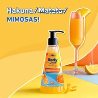 Plum Body Lovin' Shower Gel 240ml Enchanced with Trippin' Mimosas | Zesty Citrus Fragrance & Sulphate-Free | Gentle Cleanser & Vegan Formula | Refreshing Daily Body | Wash for All Skin Types