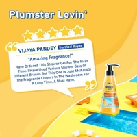 Plum Body Lovin' Shower Gel 240ml Enchanced with Trippin' Mimosas | Zesty Citrus Fragrance & Sulphate-Free | Gentle Cleanser & Vegan Formula | Refreshing Daily Body | Wash for All Skin Types