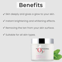 O3+ Professional O3+ D-TAN Pack | For Tan Removal & Brighten Skin | Glowing Complexion | Infused with Mint and Eucalyptus Oil | Sun Damage Protection |Deep Nourishment | 300g