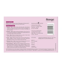Raaga Professional Stem Cells Infused Mulerry 6 Step Facial Kit - 61g | With Mulberry and Alp Rose Stem Cells | Reduces Dark Spots | Rejuvenating facial | Anti-Aging Facial Kit | Deep Hydrating | for All Skin Types