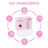 Raaga Professional Stem Cells Infused Mulerry 6 Step Facial Kit - 61g | With Mulberry and Alp Rose Stem Cells | Reduces Dark Spots | Rejuvenating facial | Anti-Aging Facial Kit | Deep Hydrating | for All Skin Types