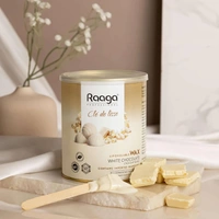 Raaga Professional White Chocolate Liposoluble Wax 800ml | Smooth Hair Removal for All Skin Types | Salon Quality Body Wax | Gentle, Moisturizing & Long-Lasting Results