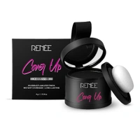 Renee RENEE Cover-Up Hair Powder ( Black ) 4g | Helps Cover Grey Roots & Patches | Highly Pigmented | Matte Finish | Invisible Flawless Finish | Instant Coverage | Long-Lasting