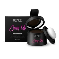 Renee RENEE Cover-Up Hair Powder ( Brown ) 4g | Helps Cover Grey Roots & Patches | Highly Pigmented | Matte Finish | Invisible Flawless Finish | Instant Coverage | Long-Lasting