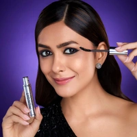 Renee Midnight Mascara  8ml | Volumizing & Lengthening Mascara | Intense Black Lash Definition | Bold, Long-Lasting Lashes | Smudge-Proof Mascara | Darkest Black | Clump-Free | Infused with Vitamin E | Suitable for All Eye Shapes |