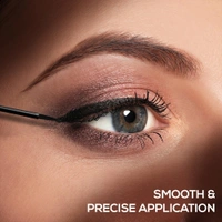Renee Midnight Matte Eyeliner 2.5ml | Darkest Black | Smudge-Proof & Waterproof | Long Lasting | Smooth & One-Swipe-Application | Intense Black Pigment | Enriched with Chamomile, Aloe Vera & Vitamin E