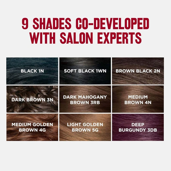 Revlon ColorSilk Permanent Hair Color 1WN Soft Black | 100% Grey Coverage | Ammonia-Free with Pro-Keratin & Silk Amino Acids | Up to 8 Weeks of Vibrant, Soft Black Salon Color