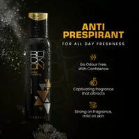 Rock On Elegance Body Spray 150ml | Unisex Long-Lasting Fragrance Deodorant | Refreshing & Energizing Body Spray for Men & Women | Daily Odor Control
