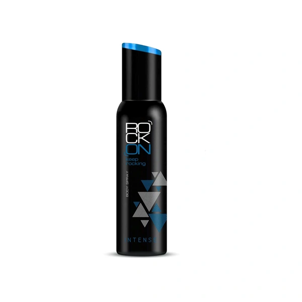 Rock On Intense Body Spray 150ml | Unisex Long-Lasting Fragrance Deodorant | Refreshing & Energizing Body Spray for Men & Women | Daily Odor Control