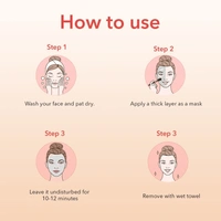Sara SARA Radiance D-TAN' Mask | Effective Tan Removal Face Mask | Even Tone Skin | Anti-Blemish | Tan-Free Skin | 100g