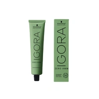 Schwarzkopf Professional Color Tube 5-0 Light Brown NaturalIgora Zero Amm Ammonia-Free Tube 60gm| Permanent Hair Color & 100% Grey Coverage | Phytolipid Technology