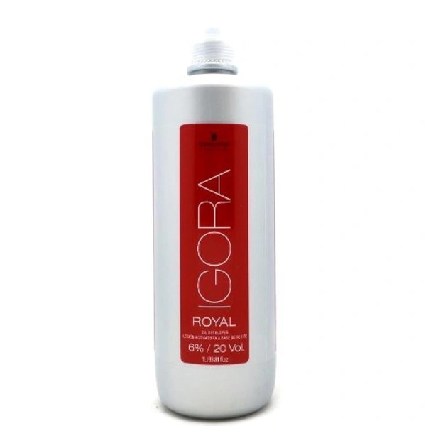 Schwarzkopf Professional Developer 6% 20 Vol 1000ml for Igora Royal| Ideal for Vibrant & Long-Lasting Color | Optimal Lift & Even Results | Salon-Quality Hair Coloring | (Note:By Including Additional Weight charge of Product is 49/-)