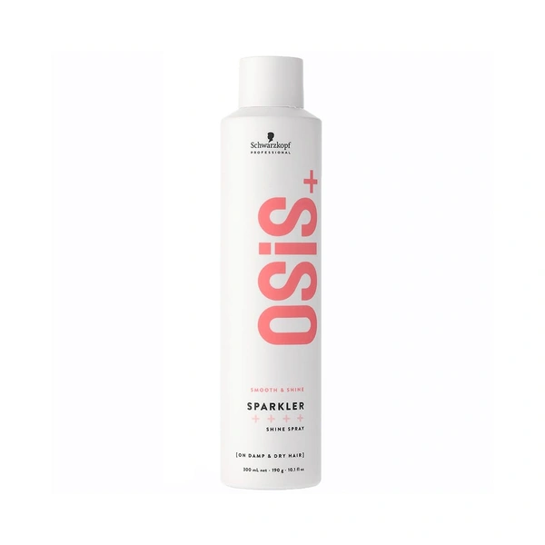 Schwarzkopf Professional OSiS+ Sparkler Shine Spray 300ml | Adds Brilliant Gloss & Shine to Hair | Lightweight Formula | Smooth, Frizz-Free Finish | Suitable for All Hair Types