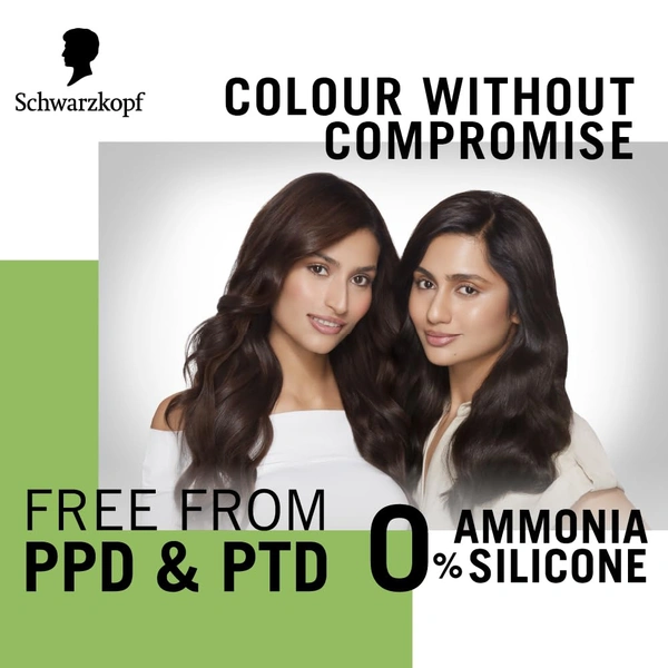 Schwarzkopf Simply Colour Chestnut Brown 4.68 Hair Colour 142.5ml | 100% Grey Coverage | Ammonia & Silicone Free | With Soy Protein, Argan Oil & Oat Milk | Gentle Formula