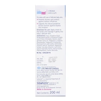 Sebamed Baby Cream Extra Soft 200ml,  pH 5.5 | Extra Moisturizing & Protective Cream for Baby�s Delicate Skin | Dermatologically Tested & Hypoallergenic