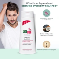 Sebamed Baby Everyday Shampoo 200ml |Gentle & pH 5.5 | Soap-Free, Tear-Free, Daily Use Moisturizing | Dermatologist Recommended | Newborns & Sensitive Scalp