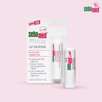 Seba Med SebaMed Lip Defense Lip Balm SPF 30 with Vitamin E 4.8g| Heals & Protects Dry, Chapped Lips | With Jojoba Oil & Chamomile | Unisex | Clinically Tested