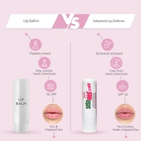 Seba Med SebaMed Lip Defense Lip Balm SPF 30 with Vitamin E 4.8g| Heals & Protects Dry, Chapped Lips | With Jojoba Oil & Chamomile | Unisex | Clinically Tested