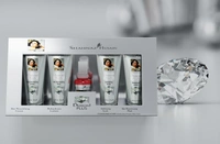 Shahnaz Husain Diamond Skin Revival Facial Kit | Diamond-Infused Skincare | Exfoliating, Nourishing & Rejuvenating | Anti-Aging, Hydrating & Glow-Boosting Facial Care