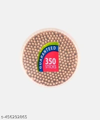 Tulips Sharp Wooden Toothpicks 350 Sticks | High-Quality | Durable & Precision-Pointed for Easy Use | Perfect for Daily Use & Food Presentation