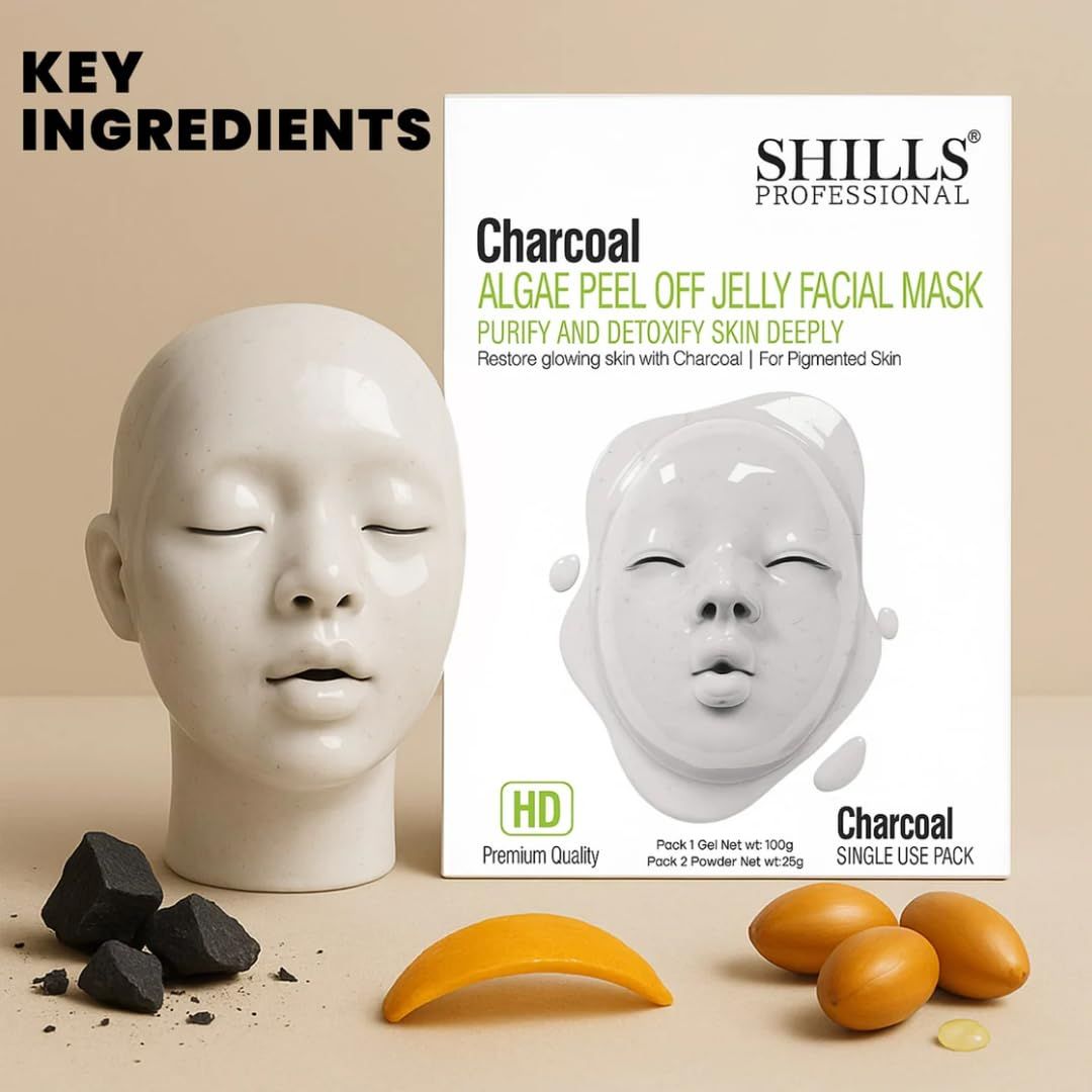 SHILLS Professional Algae Peel Off Jelly Facial Mask 100g 6