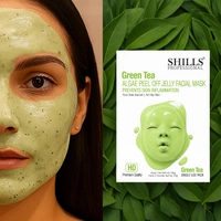 Shills Professional SHILLS Professional Algae Peel Off Jelly Facial Mask 100g Green Tea in 6 Variants| Deep Cleansing, Hydration & Skin Brightening | Spa Treatment for All Skin Types