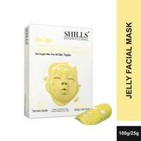 Shills Professional SHILLS Professional Algae Peel Off Jelly Facial Mask 100g 6 Variants De-Tan | Deep Cleansing, Hydration & Skin Brightening | Spa Treatment for All Skin Types