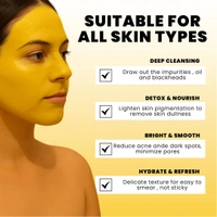 Shills Professional SHILLS Professional Algae Peel Off Jelly Facial Mask 100g 6 Variants De-Tan | Deep Cleansing, Hydration & Skin Brightening | Spa Treatment for All Skin Types