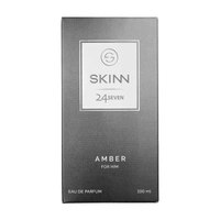 Skinn Titan Skinn 24Seven Amber Eau De Parfum for Men 100ml |  Long-Lasting | Warm & Woody Fragrance | Premium Perfume | Perfect for Everyday & Special Occasions