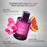 Skinn Titan Skinn 24Seven Floral  Eau De Parfum for Women 100ml | Elegant & Long-Lasting Fragrance | Rose, Peony & Tuberose Notes | Ideal for Daily Wear & Special Occasions