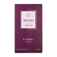 Skinn Titan Skinn 24Seven Floral  Eau De Parfum for Women 100ml | Elegant & Long-Lasting Fragrance | Rose, Peony & Tuberose Notes | Ideal for Daily Wear & Special Occasions