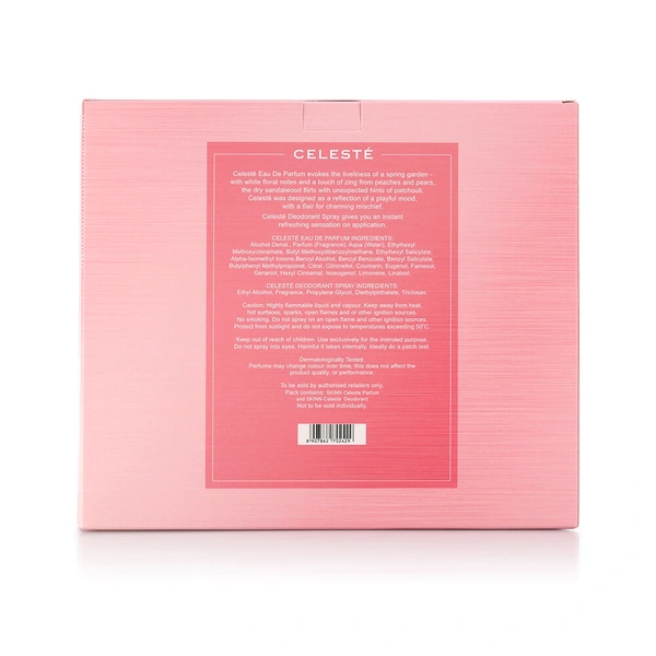 Skinn By Titan Celeste Gift Set for Women | EDP 50ml + Deo 75ml | Elegant Floral-Jasmine Fragrance | Long-Lasting, Fresh & Feminine Scent | Perfect Gift for Her