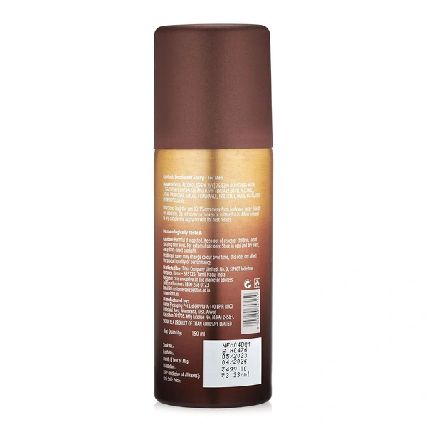 Skinn by Titan Deo Escapade - Forest Rouge, Country Road & Mediterranean 3 set Premium  Deodorant for man 150ml each | Long-Lasting Fragrance | Gentle for skin | Masculine Fragrance