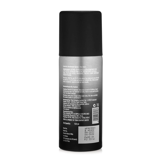 Skinn by Titan Deo Escapade - Forest Rouge, Country Road & Mediterranean 3 set Premium  Deodorant for man 150ml each | Long-Lasting Fragrance | Gentle for skin | Masculine Fragrance