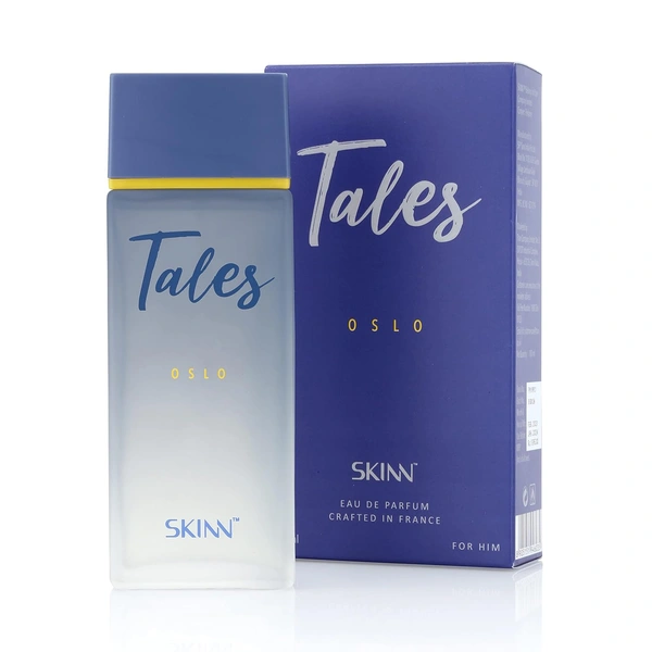 Skinn by Titan Skinn By Titan Liquid Oslo Eau De Parfum (EDP) for Men 100ml, Long-Lasting Wood Scent | Premium Fragrance | Alcohol-Free |Sophisticated Woody Aroma for Daily Use